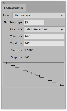 CADcalculator sample